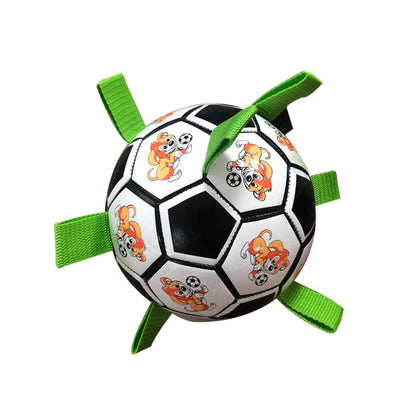 For small dog, Soccer Ball - with pump