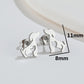 Women's Stainless Steel Cute Puppy Stud Earrings