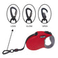Retractable dog leash