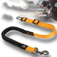 Adjustable Shock-Absorbing Dog Seatbelt solid color