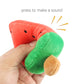 Watermelon Popsicle Plush Toy – A Cool, Squeaky Treat for Your Pup and Kitty