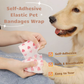 Pack of 4 Flexible & Breathable Self-Adhesive Pet Bandage Rolls