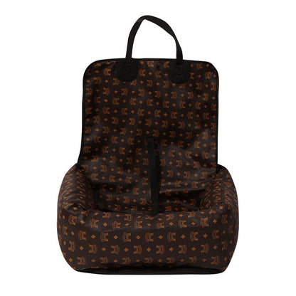 Pet Car Seat Cover And Portable Pet Bed