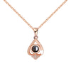 Necklace Projection - Electroplated Copper Necklace for Women