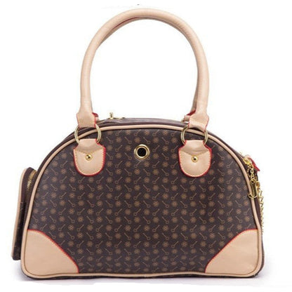 Sac de transport pour animaux de compagnie en filigrane bicolore – Élégant, léger et durable