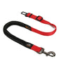 Adjustable Shock-Absorbing Dog Seatbelt solid color