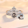 Crown Ring - S925 Projection Photo of your choice
