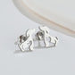Women's Stainless Steel Cute Puppy Stud Earrings