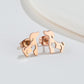 Women's Stainless Steel Cute Puppy Stud Earrings