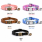 Collier de chat personnalisé avec boucle de sécurité détachable