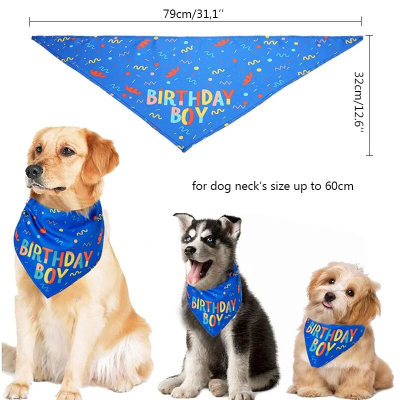 Dog Bandana Large Pet Scarf DogBudz