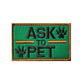 velcro patch for dog bag or harness