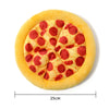 Plush Pepperoni Pizza Dog Toy