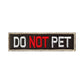 velcro patch for dog bag or harness