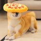 Plush Pepperoni Pizza Dog Toy