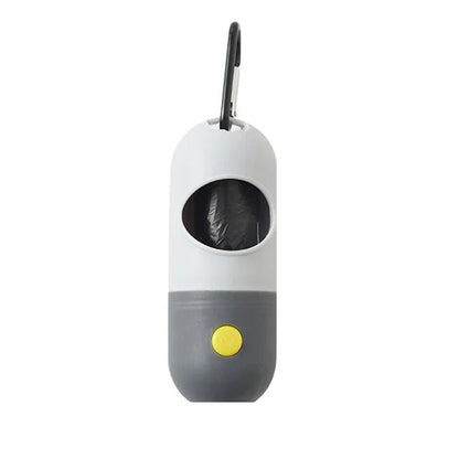 Poop Bag Dispenser with LED Light